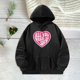 thumbnail image 1 of Sudaderas con capucha para mujer, ropa deportiva con estampado de dibujos animados, jersey holgado y elegante para vacaciones de primavera, viajes, , M M, 1 of 10