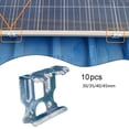 thumbnail image 3 of Pack of 10 Solar Panel Frame WaterDrain Clips Aluminum Deflector Fully Automatic, 3 of 12