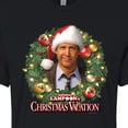 thumbnail image 3 of National Lampoon's Christmas Vacation - Clark Holiday Wreath - Juniors Cropped Cotton Blend T-Shirt, 3 of 5