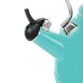 thumbnail image 2 of Chantal Vintage Enamel on Steel Whistling Teakettle, 1.7 quart, Aqua, 2 of 3