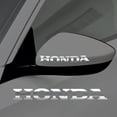 thumbnail image 3 of IPG Compatible with Honda Logo Letter 6" Vinyl Decal Sticker (2 Units) Carbon Fiber Cover Wrap Skin Do it Yourself Stickers Set Personalize Your Vehicle (Silver Chrome), 3 of 6