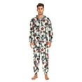 thumbnail image 6 of joogoo Football Soccer Ball Unisex Adults Onesies Pajamas Jumpsuits L, 6 of 7