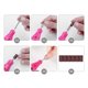 thumbnail image 4 of FELTECHELECTR Máquina pulidora de uñas portátil con bolígrafo, herramienta USB para manicura (Rosy), 4 of 6
