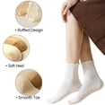 thumbnail image 3 of Livease Womens Crew Socks, 6Colors Ruffle Socks, Turn-Cuff Frilly Sock, Casual Slouch Cotton Socks, 3 of 8