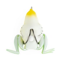 Lunkerhunt - Topwater Fishing Lures for Bass Trout Fishing  Combat Frog Lure for Big Fish Hollow Body Frog Fishing Bait, Weedless Hooks Color Leopard
