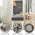 thumbnail image 2 of Printed Dining Chair Slipcovers,Super Stretch Modern Chair Covers Universal Removable Washable Anti-Dust Soft Spandex fabric Chair Protector for Living Room Hotel Banquet Restaurant Decor-2-C, 2 of 8