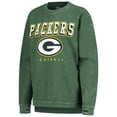 thumbnail image 2 of Women's G-III 4Her by Carl Banks Green Green Bay Packers Comfy Cord Pullover Sweatshirt, 2 of 3