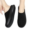 thumbnail image 2 of Women's Slip Ons Open Back Shoes Closed Toe Slides Breathable Arch Support Slippers Comfort Walking Shoes, 2 of 7