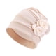thumbnail image 1 of Minnieouse Turbante de poliéster para mujer, gorro decorativo tradicional lavable de Color sólido para el hogar y la Oficina, diadema para Sombreros Beige, 1 of 6