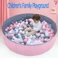 thumbnail image 3 of BESTSKY Storage Bins Kids Play Game Fence Portable Folding Ball Child Ocean Balls Play Pool, 3 of 7