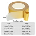 thumbnail image 3 of Double Sided Fabric Tape, 0.6×394 inch Heavy Duty Mounting Tape, Ultra-Thin Clear Double Sided Tape, Resistente Clear Super Stick Tape with Fiberglass Mesh, Waterproof High Tack Adhesive Rug Tape, 3 of 7