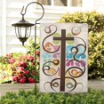 thumbnail image 3 of Happy Easter Day Outdoor Flag Linen Welcome Flag He Is Risen Colorful Eggs God Blessing House Flag Vertical Double Sided Yard Flags for Home, Farmhouse Spring Outdoor Decor 12.5''×18''in., 3 of 4
