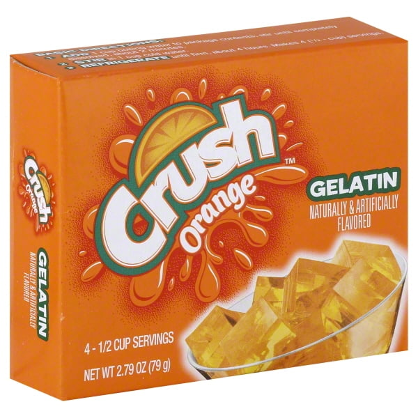 CRUSH 2.79OZ GELATIN ORANGE