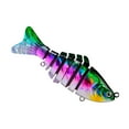 thumbnail image 1 of 7 Segment Lifelike Swimbait for Saltwater and Freshwater Fishing Attractor for All Anglers, 1 of 6