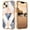 N, variant on ELEHOLD for iPhone 15 Plus Case, Slim Hybrid Hard PC Soft TPU Bumper Protective Cover Cute Fashion Marble Pattern 3 in 1 Shockproof  Anti-scratch for Women Girls iPhone 15 Plus 6.7" Phone Case,B