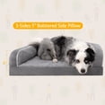 thumbnail image 2 of Cama para perros Yiruka Bolster, lavable, ortopédica, para perros grandes, 2 of 8