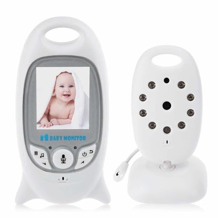 VB601-1 2.4G Wireless Baby Video Monitor, with Night Vision, Two-Way Talk LCD Display, Temperature Monitoring, for Baby,Pet, Old People