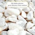thumbnail image 4 of Gravier pour Jardin et Décoration Intérieure et Extérieure (Blanc, 850g), 4 of 5