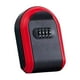 thumbnail image 3 of Caja de seguridad para llaves, caja de almacenamiento de llaves, caja de seguridad con cerradura de pared para valet de tienda en casa Rojo, 3 of 9