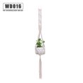 thumbnail image 1 of fastboy Support de Pot de Fleurs Intérieur Extérieur Panier Suspendu Corde en Coton Support de Pot de Plante WD016, 1 of 7