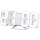 thumbnail image 1 of Reloj digital: Reloj de mesa y pared LED grande, dígitos de 7 segmentos, regulable, despertador, 21,5 cm (reloj digital para configurar), 1 of 5