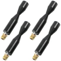 4 Pcs Wall Mounted Wine Rack, Black Aluminum Alloy Wine Bottle Holder, Adjustable and Easy Installation, Space-Saving Design for Wood and Cement Walls