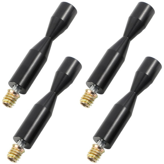 4 Pcs Wall Mounted Wine Rack, Black Aluminum Alloy Wine Bottle Holder, Adjustable and Easy Installation, Space-Saving Design for Wood and Cement Walls