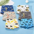 thumbnail image 2 of LRen Boys Underwear Size 10 Boys Underwear Soft Animal Print Briefs Comfortable Stretch Waistband For Daily Wear And Activities 6PCS, 2 of 3