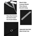thumbnail image 7 of ETHAN Mens Vests Dress Business Suit for Men Formal Corset Vest for Men Prom Evening Party Dress XL, 7 of 7