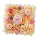 thumbnail image 4 of Panel de pared de flores perfecl, telón de fondo de rosas, bricolaje, seda, 13,78 pulgadas x 13,78 pulgadas, 4 of 8