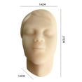 thumbnail image 5 of Modelo de Cabeza de Silicona con Micromoldeado, Simulación de Inyección , Almohadilla de Piel con Sutura, Modelo de Mujer Maniquí, 5 of 5