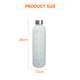 thumbnail image 2 of Botella de agua motivacional de 1000 ml con marcador de tiempo, reutilizable, de Tritan, 2 of 5