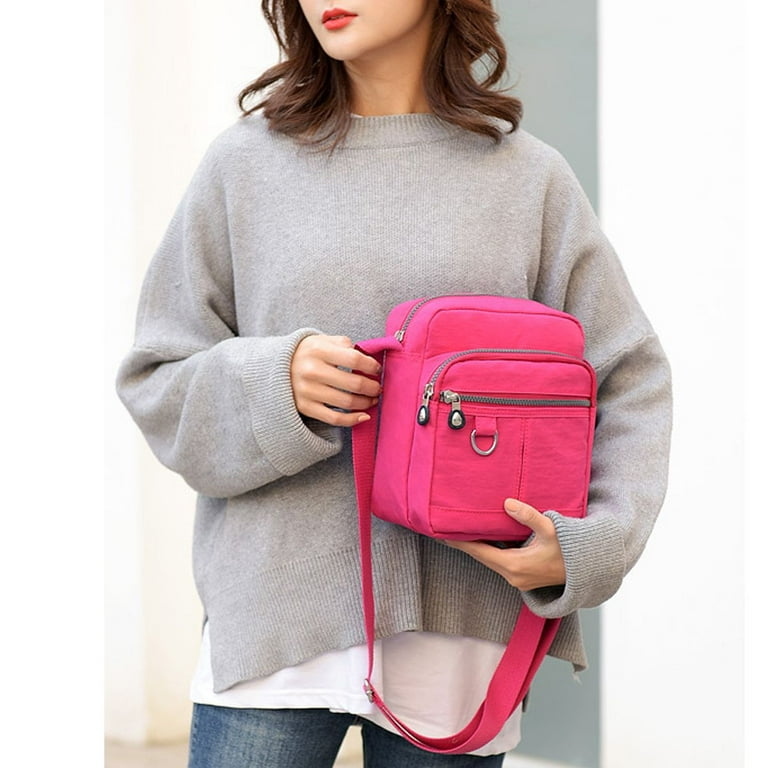 GFMWomens Nylon Waterproof Cross Body Shoulder Bag (NCB-5