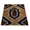 thumbnail image 2 of Rugsotic Carpets Hand Tufted Shag Polyester Eco-Friendly Area Rugs - 10'x14', Rectangle, Multicolor, Plain Solid Design, High Pile Handmade Anti Skid Rugs for Living Room, Bed Room K00043, 2 of 5