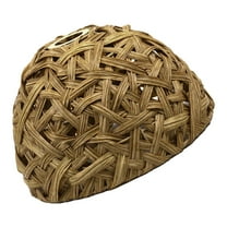 Raindrops Imitation Rattan Lampshade Woven Pendant Light Cover Rattan Pendant Lamp Shade Light Fixture Rattan Shade For Home Restaurant Cafe