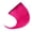 Hot Pink, variant on Glueless Clip in Kinky Straight Bangs for Women, Clip On Fringe Hair Extensions Hairpieces for Daily Wear & Party Use(Hot Pink,10x14cm)