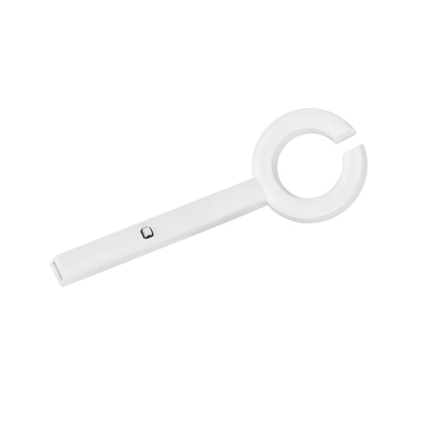 Guardurnaity Resultados precisos Carga USB Visor localizador de venas LED Localizador de venas transiluminador de amplia aplicación Ayudas para vestirse con gancho de botón blanco