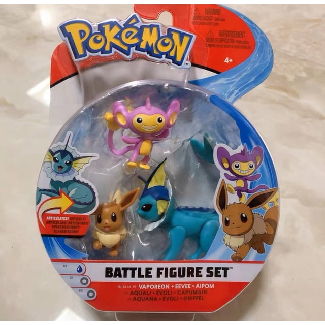 Original Takara Tomy Pokemon Anime figuras de acción Pikachu Gyarados Eevee Snorlax Scizor Ash Greninja Gengar juguetes niños regalos de navidad