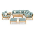 thumbnail image 1 of RST Brands Kooper 11 Piece Wood Outdoor Estate Collection - Spa Blue, 1 of 9