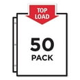 Top-Load Poly Sheet Protectors, Super Heavy Gauge, Letter, Nonglare, 50 ...