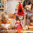 thumbnail image 6 of CoreLiving Hanging Witches Hats for Halloween Party Decor, Spooky Outdoor Porch & Indoor Wall Decorations, Durable Fabric Costume Prop, 1 Pack, 6 of 7