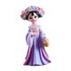 thumbnail image 4 of Estatua de belleza antigua china, arte creativo, escultura de escritorio para dama para cumpleaños Violeta, 4 of 9