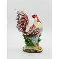 thumbnail image 6 of Ceramic Red Rooster Statue, Home Décor, Gift for Her, Gift for Mom, Kitchen Décor, Farmhouse Décor, Fall Decor, 6 of 6