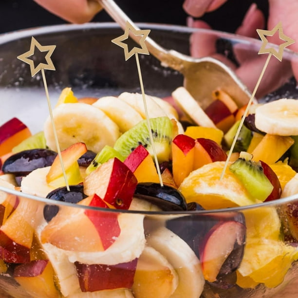 Cocktail Picks,Toothpicks for Inch 100 Pcs