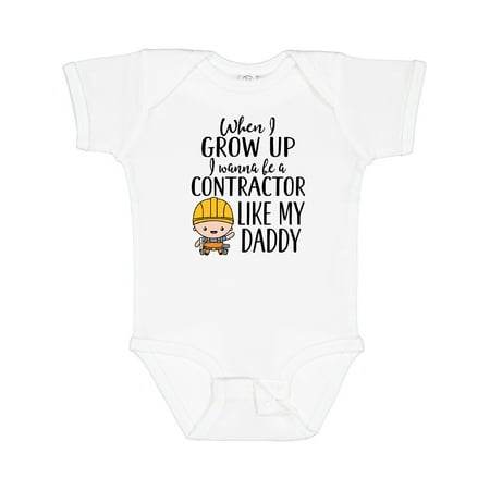 

Inktastic Future Contractor Like My Daddy Gift Baby Boy Bodysuit