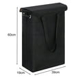 thumbnail image 5 of Shoreew 45L Dirty Clothes Basket Space-saving Slim Laundry Hamper Large Capacity Clothes Storage Bin for Home, 5 of 7