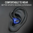 thumbnail image 3 of Wovilon Ear Hook Bluetooth Earbuds With Charging Case Large Battery Long Endurance Touch Support Bt Earphone Led Battery Display Active Noise Reduction Earphone For Music, Game Low Latency Earphone, 3 of 7