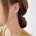 thumbnail image 3 of Women Ear Climber Lightning Crystal Snowflake Ear Wrap Crawler Leaf Ear Crawler, 3 of 10