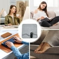 thumbnail image 5 of Electric Foot Warmer for Feet,Double Side Feet Warmer Under Desk,Heated Foot Warmer for Grandma Adults Teens Elderly Bed Sofa Couch Dorm Under Desk(x), 5 of 5