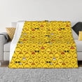 thumbnail image 1 of Fotbe Funny Ducks Manta de Franela con Estampado, Manta Ultrasuave para Cama, Sofá, Auto, Hipoalergénica y Antibolitas-40"x30", 1 of 6